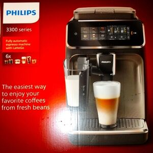 Philips Espresso Machine with LatteGo